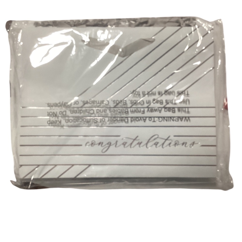 Set of 12-New Congratulations Gift Party Favor Bag‎ Wedding Birthday Celebration